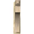 thumbnail image 2 of Ekena Millwork 6"W x 24"D x 28"H Westlake Rough Sawn Craftsman Outlooker, Douglas Fir, 2 of 4