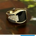 thumbnail image 2 of QQTDFG Men Fashion 925 Silver Party Rings Cubic Zirconia Wedding Gift Jewelry Size 6-14-Gold-9, 2 of 3