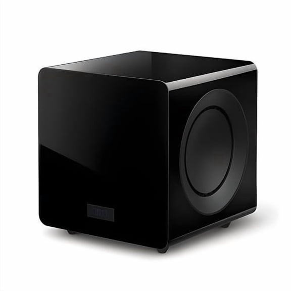 KEF KC92BL Compact Dual 9 Inch 1000W Force Cancelling Subwoofer
