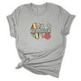 thumbnail image 2 of Back to School Teacher Shirts for Women Retro School Theme Shirt, 2 of 7