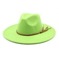 thumbnail image 2 of HJYCHN Stylish Outdoor Leisure Sun Hat with Wide Brim Design for All Seasons Green One Size, 2 of 3