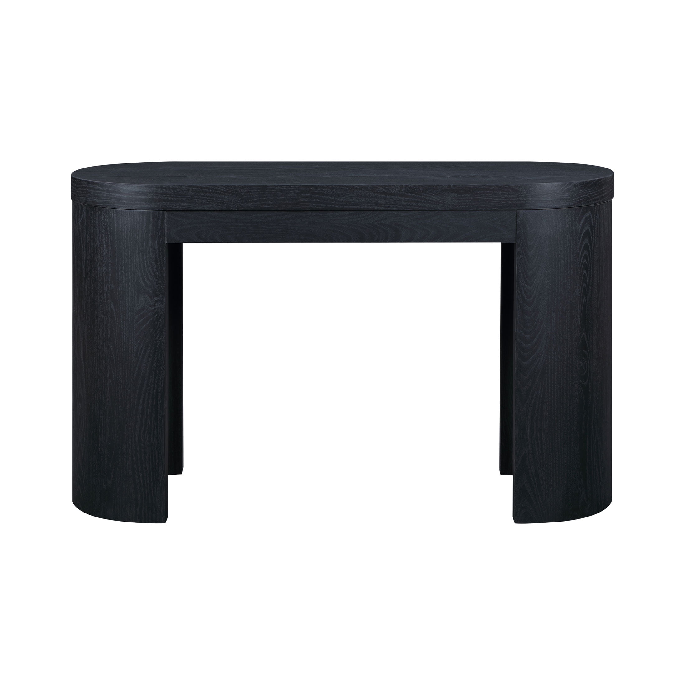 Beautiful Drew Collection Sofa Table, Rich Black Finish