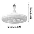 thumbnail image 5 of Smart Remote Control LED Aromatherapy Fan Light, E27 Screw Base Adjustable Ceiling Fan with 3-Speed Wind and Dimmable Lighting for Bedroom, Living Room, and Study Energy-Saving Integration, 5 of 5