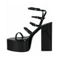 thumbnail image 2 of Paris Texas Jessica Leather Sandal, 37, 2 of 5