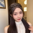 thumbnail image 2 of Natural Styles 7 Strands Braid Hairpiece Headband Heat Resistant Fiber Secure Wear Twisted Braid Hairhoop Hair Accessory, 2 of 9