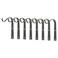 thumbnail image 2 of Gancho de pared para colgar plantas en forma de S, soporte colgante para maceta de plantas, cesta de flores, color negro, 8 Uds., 2 of 14