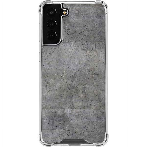 Skinit Concrete Natural Grey Concrete Galaxy S22 Plus Clear Case
