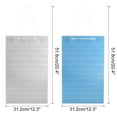 thumbnail image 2 of Uxcell 20.4" x 12.3" Pin Banner, Pin Storage Organizer Holder, Azure Color & Gray, 2 of 6