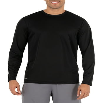 Buy Athletic Works Men s and Big Men s Active Quick Dry Core Performance Long Sleeve T Shirt up to Size 5XL Online at desertcartTunisia