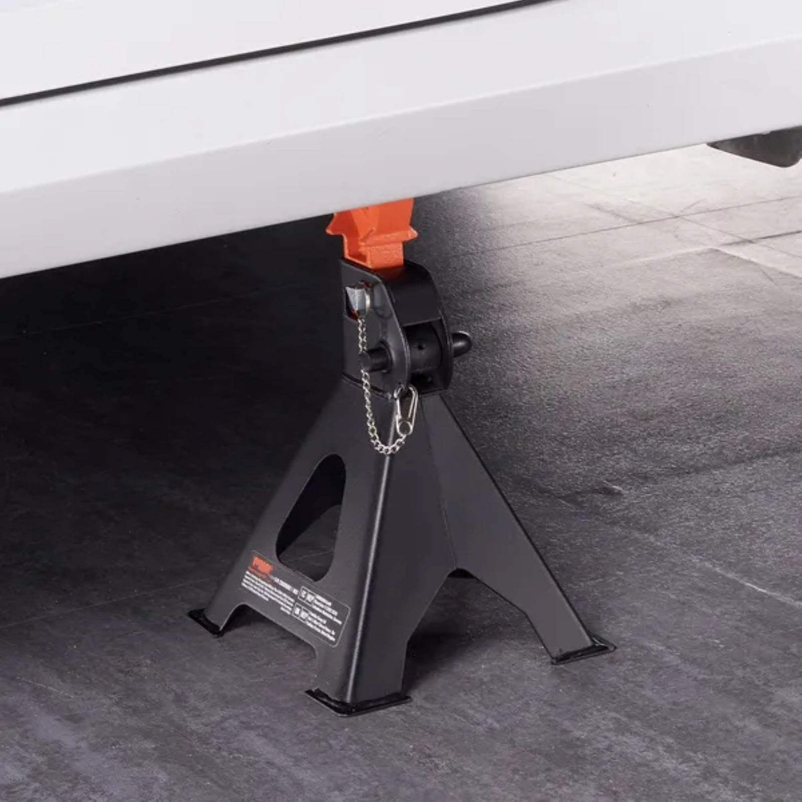 Unbranded Jack Stands Double Locking 3 Ton 6,000 lbs Capacity 10.8-16.3 Inch Adjustable Height 2 Pack