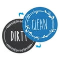 thumbnail image 4 of Unique Bargains Dishwasher Magnet Round Refrigerator Sign Magnet 2 Pack Blue Black, 4 of 5