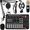 F998, variant on V8S Audio Interface with Microphone,Audio Interface for Laptop Computer Vlog Living Broadcast Live Streaming and Gaming