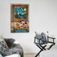 thumbnail image 5 of Mickeys Minnie Love Mouse Starry Night Vincent Van Gogh Picture Print Canvas Poster Wall Paint Art Posters Decor Modern Home Artworks Gift 12x18inch(30x45cm), 5 of 6