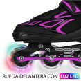 thumbnail image 4 of Patines en Linea 21.5 a 24.5 cm Altera  Ajustables Profesionales Mediano Rosa, 4 of 7