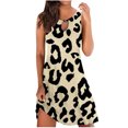 thumbnail image 1 of Lolmot Robe Décontractée Sans Manches Ample et Confortable pour Femmes à Imprimé, 1 of 4
