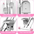 thumbnail image 5 of Stair Stepper with 3 Level Adjustable Resistance,Home Upgrade Vertical Climber Workout Machine with Adjustable Handlebar for Exercise,Climber Fitness Equipment with Stable Frame,for Family,Pink, 5 of 8