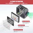thumbnail image 3 of Xtreway Hepa Air Scrubber for Mold with 3-Stage Filtration 550CFM Negative Air Machine for Water Damege and Home Renovation, 3 of 7