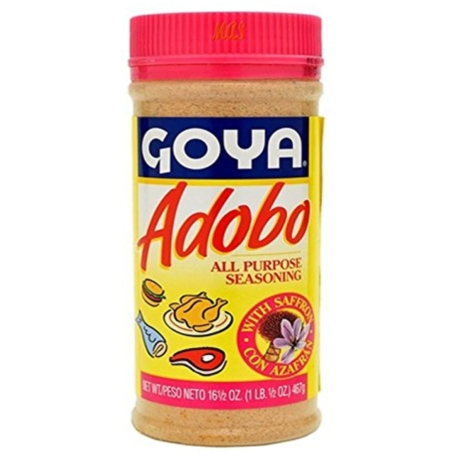 Adobo All Purpose Seasoning With Saffron 16Oz