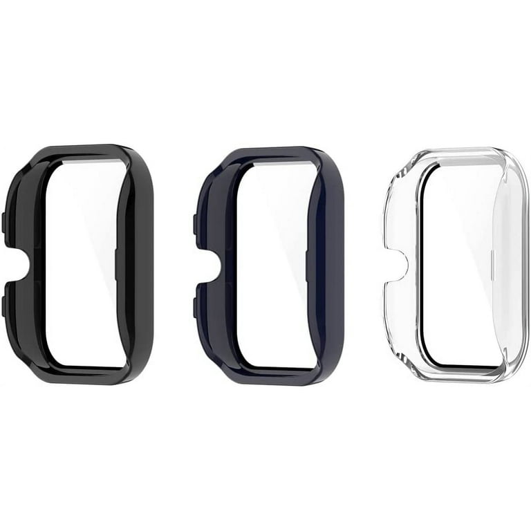 For Amazfit GTS 4 Mini PC Case+Tempered Glass Smart Watch Screen Protector  Cover