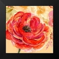 thumbnail image 2 of Jin, Jing 12x12 Black Modern Framed Museum Art Print Titled - Festive Flowers 1, 2 of 5