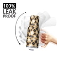 thumbnail image 3 of Leopard Print 40oz Tumbler– Stainless Steel Insulated Tumbler with Handle and Straw, Large Capacity Travel Cup for Hot & Cold Drinks, 3 of 6