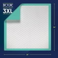 thumbnail image 3 of Almohadillas desechables Munfix, 36 x 36 pulgadas, superabsorbentes, 50 unidades, 3 of 6
