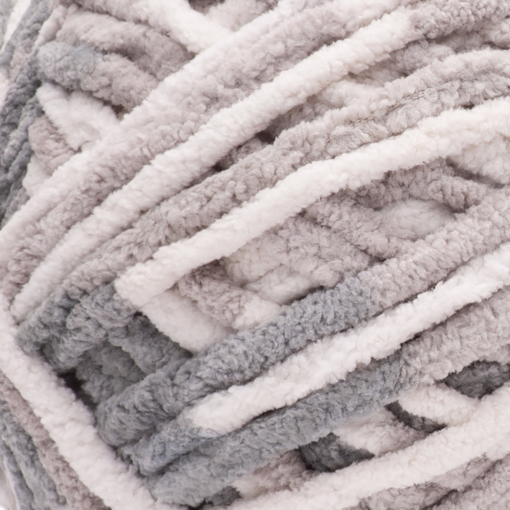 Bernat® Blanket™ #6 Super Bulky Polyester Yarn, Weathered Wood 10.5oz/300g, 220 Yards (4 Pack)