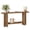 Brown, variant on Fnova 59" Farmhouse Console Table, 2-Tier Narrow Entryway Table with T-Shaped Legs, Long Sofa Table for Living Room, Hallway, Foyer