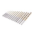 thumbnail image 3 of 13Pc HSS Titanium Coated Drill Bit Set with 1/4Inch Hex & 45Pcs Copper Wire Brush Wheel Sanding Accessories, 3 of 10