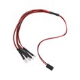 thumbnail image 1 of ANGGREK 2 White 2 Red Led Light For RC Car,RC Truck LED Lights,4 LED RC Car LED Light RC Car Upgrade Parts For Axial AXIAL SCX24 1/24 Remote Control Car, 1 of 8