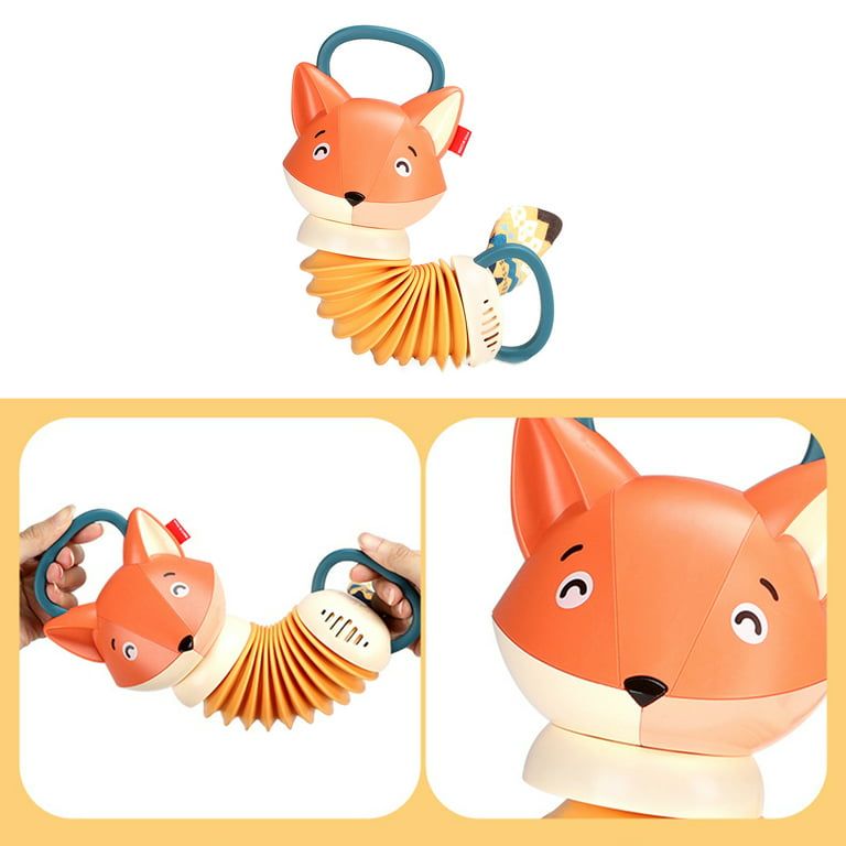 Baby Products Online - Cute Fox Accordion Baby Musical Toys 6 12