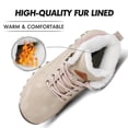 thumbnail image 4 of Mishansha Women Men Winter Ankle Boots Waterproof Non-Slip Snow Boots, 4 of 8
