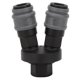 thumbnail image 4 of Conector rápido de acero y plástico, conector rápido redondo tipo C, bidireccional, accesorio Industrial, 2 uds. VoborMX herramienta, 4 of 8