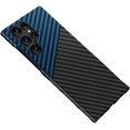 thumbnail image 1 of Funda delgada de fibra de carbono para Samsung Galaxy S23/S22, lente todo incluido, cubierta de teléfono a prueba de golpes, soporte de carga inalámbrica Fivean unisex, 1 of 2