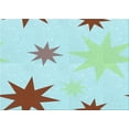 thumbnail image 1 of Ahgly Company Machine Washable Indoor Rectangle Transitional Light Aquamarine Green Area Rugs, 2' x 5', 1 of 7