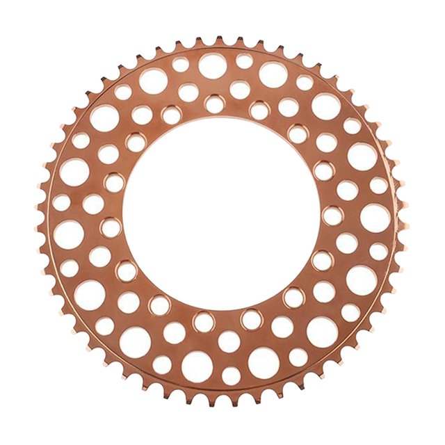 de 130BCD Rueda de cadena de resistencia Piezas de piñones Rose Gold_54T shamjiam Bicicleta