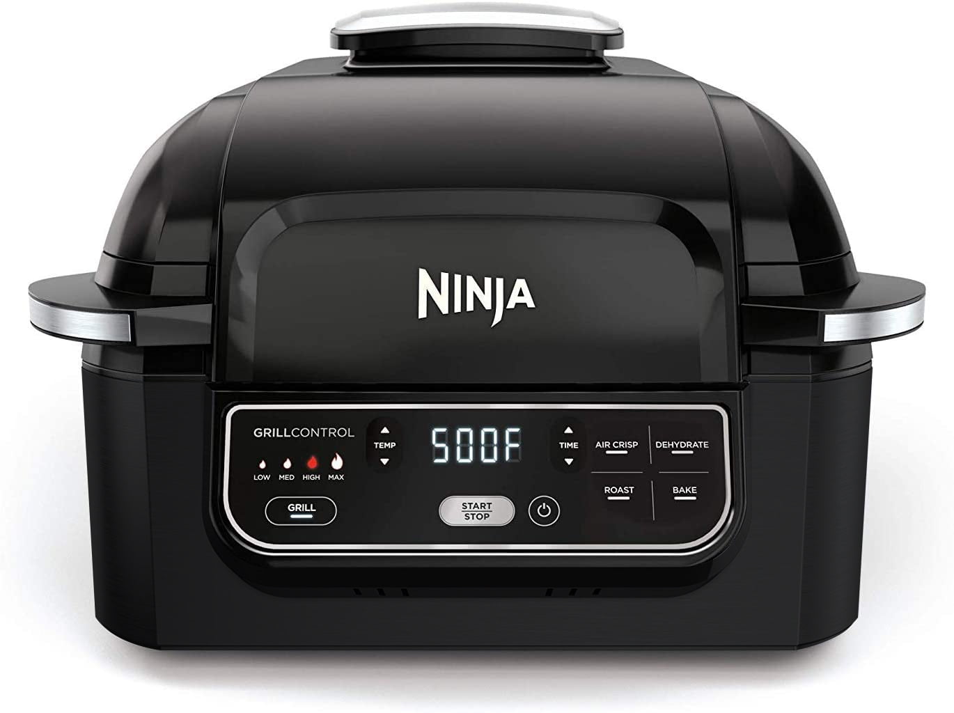 Ninja Foodi IG350Q 5-in-1 6qt Indoor Grill, and Air Fry (Black) - Used 