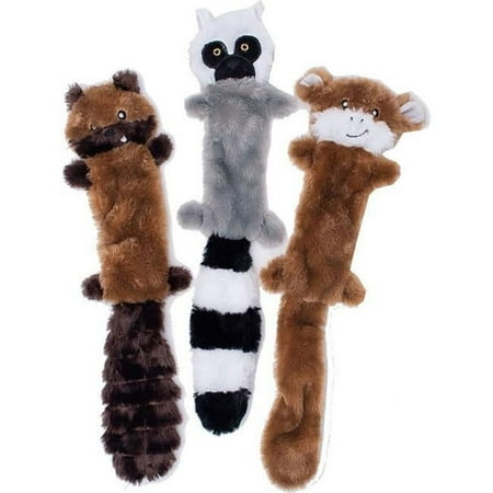 UPC: 0818786019877 | Zippypaws ZP987 Skinny Peltz Jungle Mix Dog Toy – Large – Pack of 3