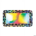 thumbnail image 2 of Nye Diamond Rectangle Serving Tray - Party Supplies - 3 Pieces, 2 of 2