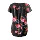 thumbnail image 3 of Moda de mujer Verano Sexy Impreso Regular Mujeres Mangas cortas Cuello en V Top con botones OAVQHLG3B Store  lin121212, 3 of 3