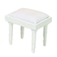 thumbnail image 3 of Silla de Muebles en Miniatura Madera Escala 1:12 Juego de Imaginación Juguete Creativo para Dormitorio Sala de Recepción Sala de Blanco Hugo Escena de casa de muñecas en miniatura, 3 of 10