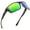 Gloss Tal Brown/Chartreuse Mirror, variant on KastKing Polarized Sport Sunglasses Ideal for Driving Fishing Cycling and Running,UV Protection- Huzzah