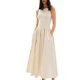 thumbnail image 2 of Lucakuins - Vestido de verano para mujer, sin mangas, sin mangas, informal, de talla grande, con cuello redondo, minivestido de verano, ajuste holgadonea A, vestido de fiesta, playa, bohemio Lucakuins moda, 2 of 5