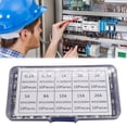 thumbnail image 2 of CHUANK 100pcs Fuses Collection 5x20mm Glass Fuses Assortment 0.2A-20A for Home Repairs, 2 of 7