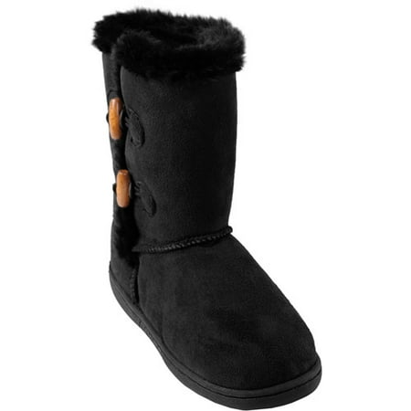 Brinley Co Girls Side Toggle Accent Boots