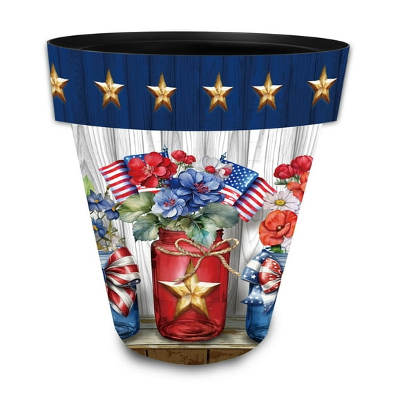 Briarwood Lane American Flowers Large Planter