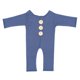 thumbnail image 2 of Gibobby Ropa Para Bebe sin de punto para fotografía de bebé, manga larga, botón de utilería, jammies, cuidado del bebé(Azul, Talla única), 2 of 3