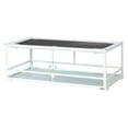 thumbnail image 4 of OiiBO Reptile Glass Terrarium with Swing Doors,  36" x 18" x 12.6"(35 gallon), White, 4 of 8