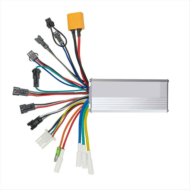 Controlador Universal Sin Escobillas de 500 W para Controlador de Bicicleta/Scooter EléCtrico Freno ElectróNico de 36 V
