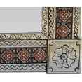 thumbnail image 2 of Small Silver Granada Tile Talavera Tin Mirror, 2 of 2